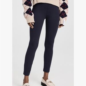 Spanx the perfect black pant - ankle backseam skinny leggings.